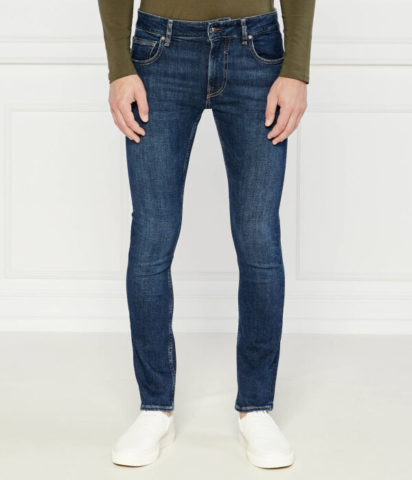 

Джинсы Guess Jeans облегающие, синий