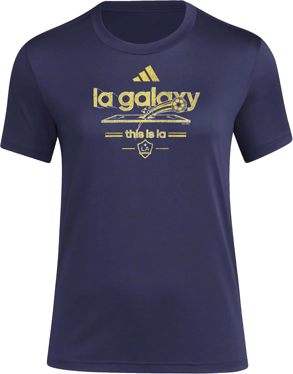 Футболка теннисная adidas Team Navy Blue/La Gallaxy
