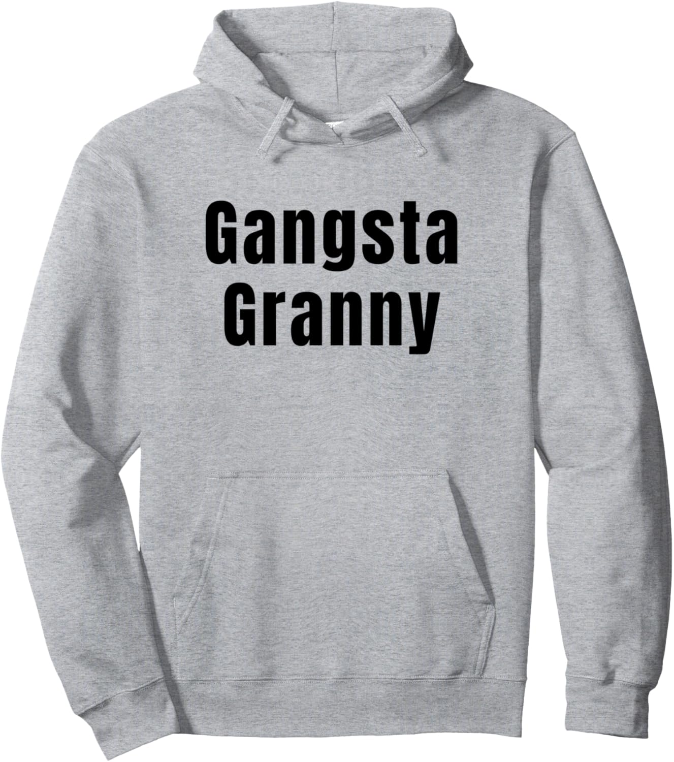 

Гангстерская бабушка, худи Гангстерская бабушка Grandma Clothing, серый