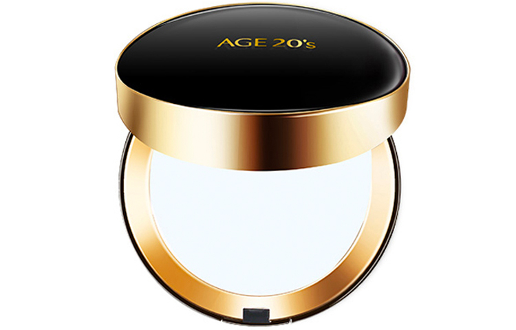 

Водяная жемчужина триколор рельефная двойная основа воздушная подушечка для сияющей кожи контроль жирности консилер 28g Aekyung 20's Age