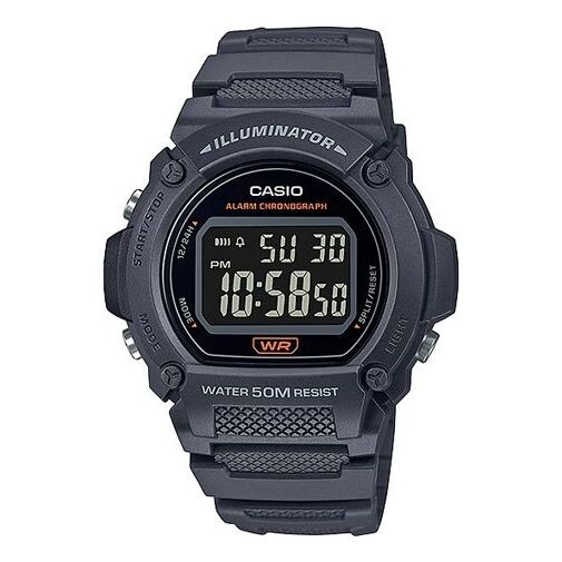 

Часы CASIO Waterproof Sports Quartz Mens Black Digital, черный