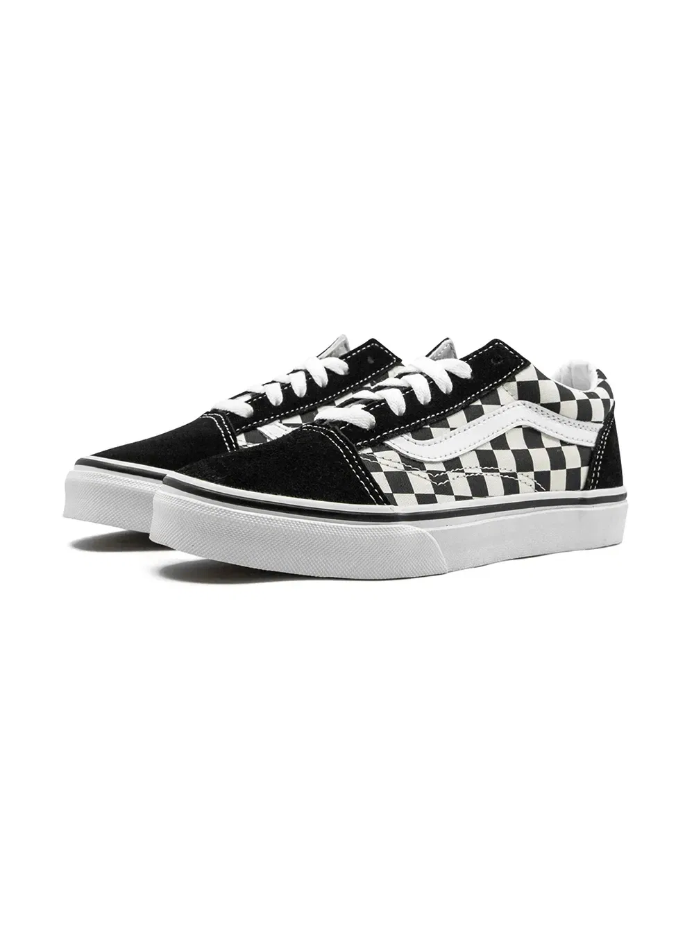 Кроссовки Old Skool Vans Kids, серый — фото 2