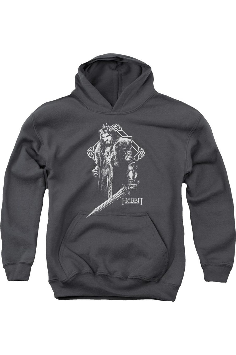 

Толстовка с капюшоном Hobbit King Thorin для подростков Gildan, Charcoal