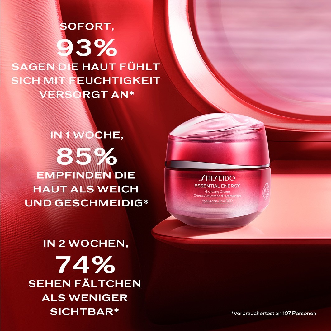 Сыворотка Shiseido — Essential energy hydrating cream limited edition , объем, 50 мл — фото 4