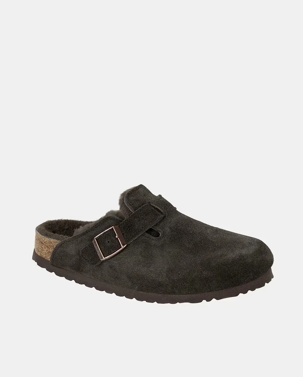 

Мужские бостонские сабо Birkenstock, коричневый