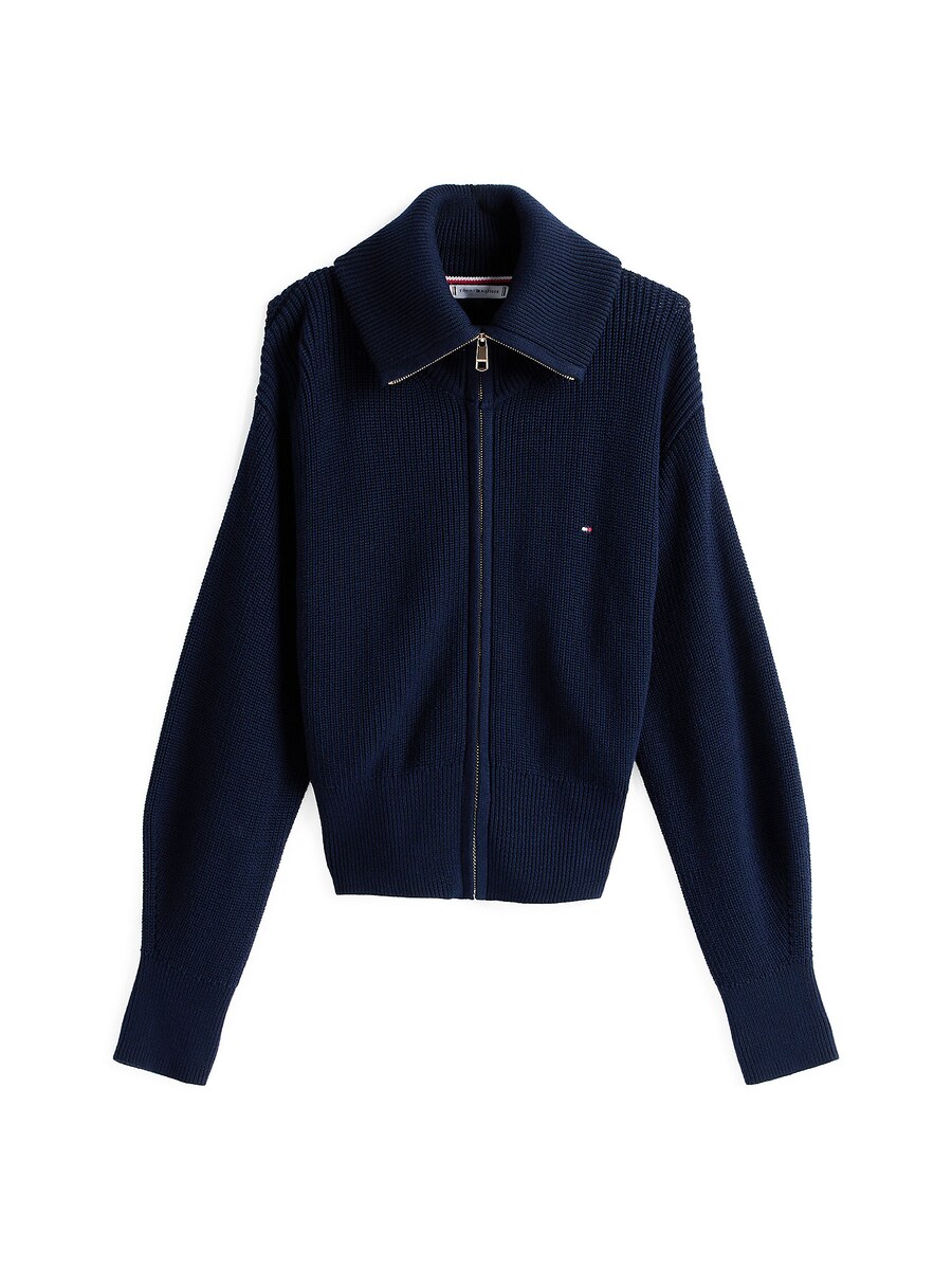 

Вязаный кардиган TOMMY HILFIGER, темно-синий