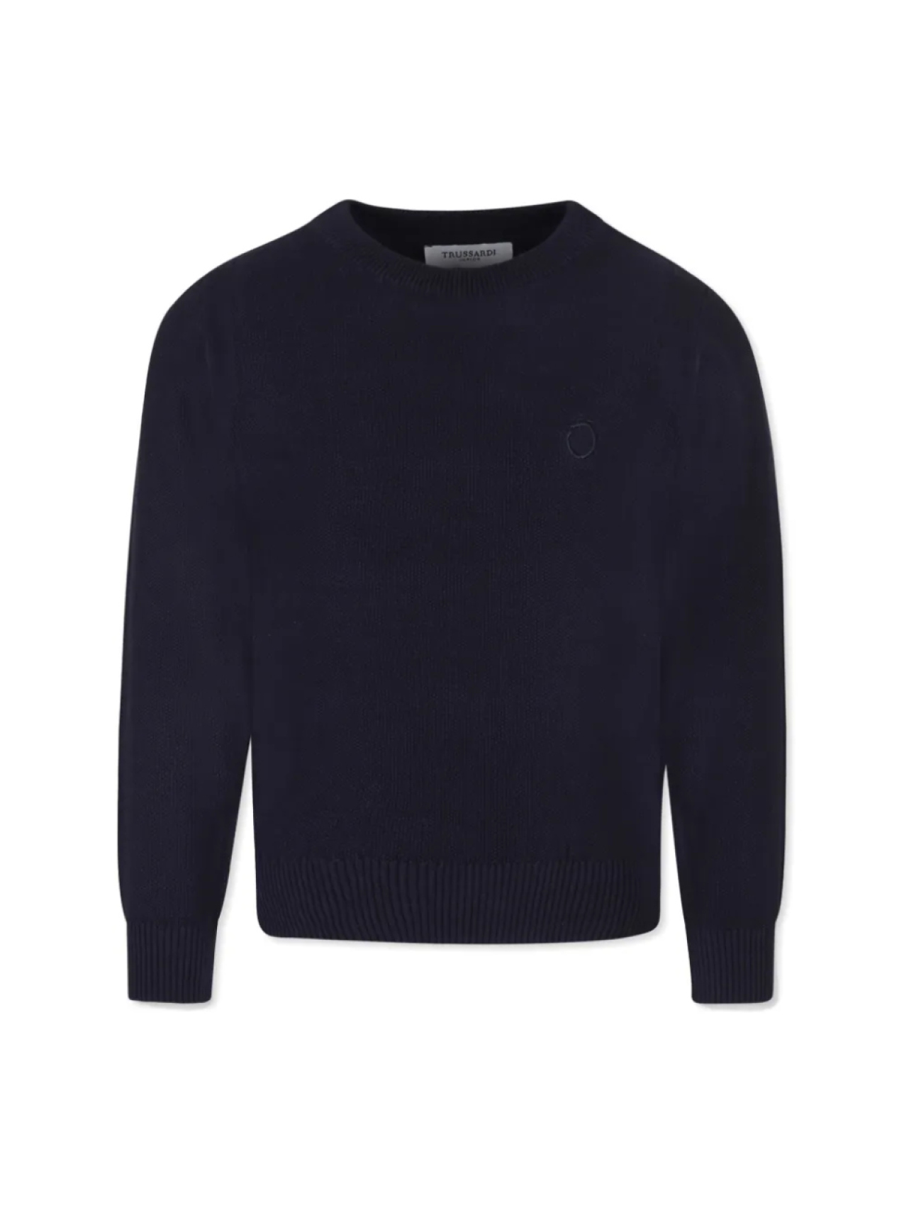 

TRUSSARDI JUNIOR джемпер из хлопка, синий