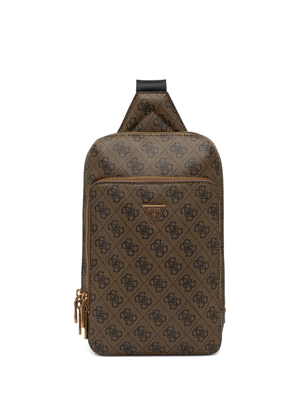 

Мини-рюкзак Milano на молнии Guess Usa, коричневый