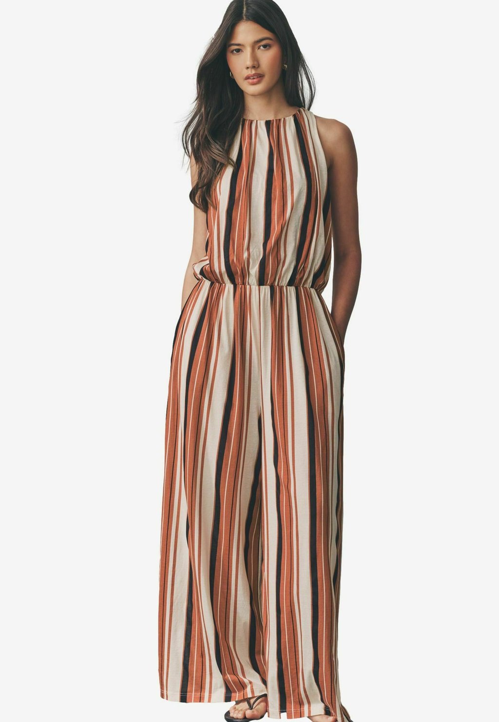 

Комбинезон SLEEVELESS WIDE Next, коричневый