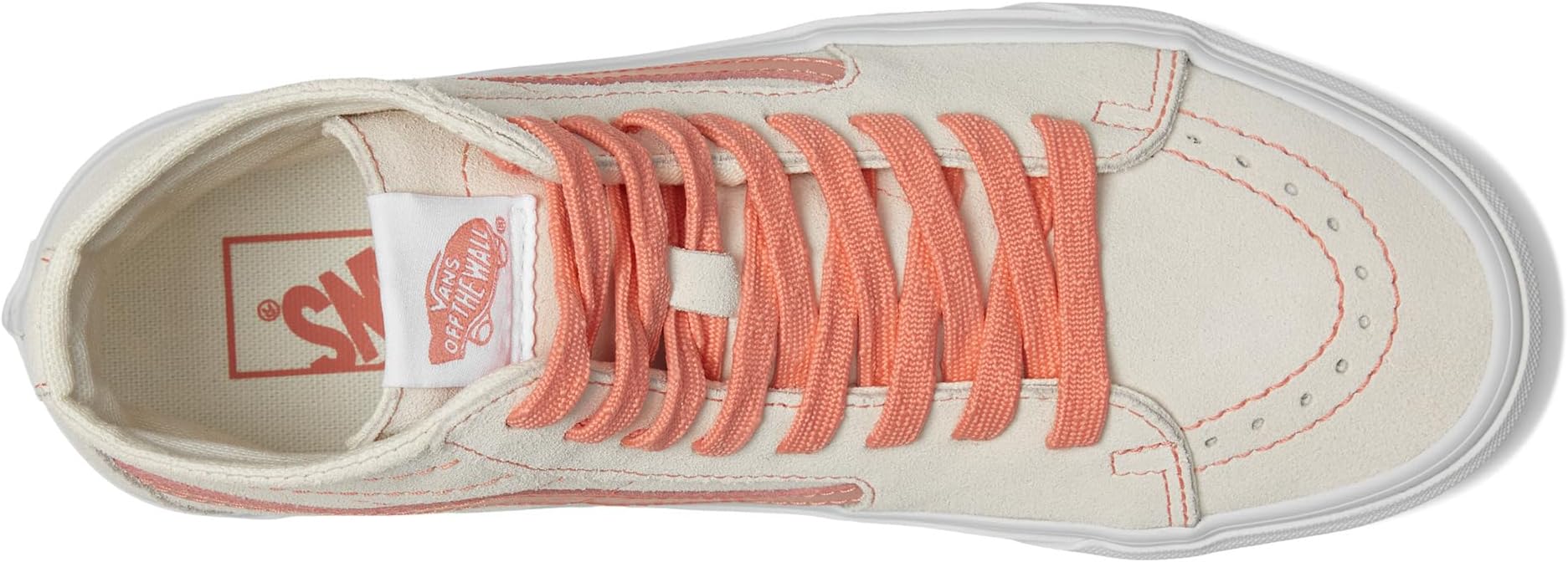 Кроссовки Unisex Vans Fu Sk8-Hi Tapered, Pop Color Egret — фото 2