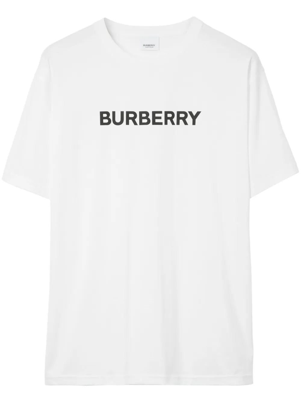 

Футболка с логотипом BURBERRY, белый