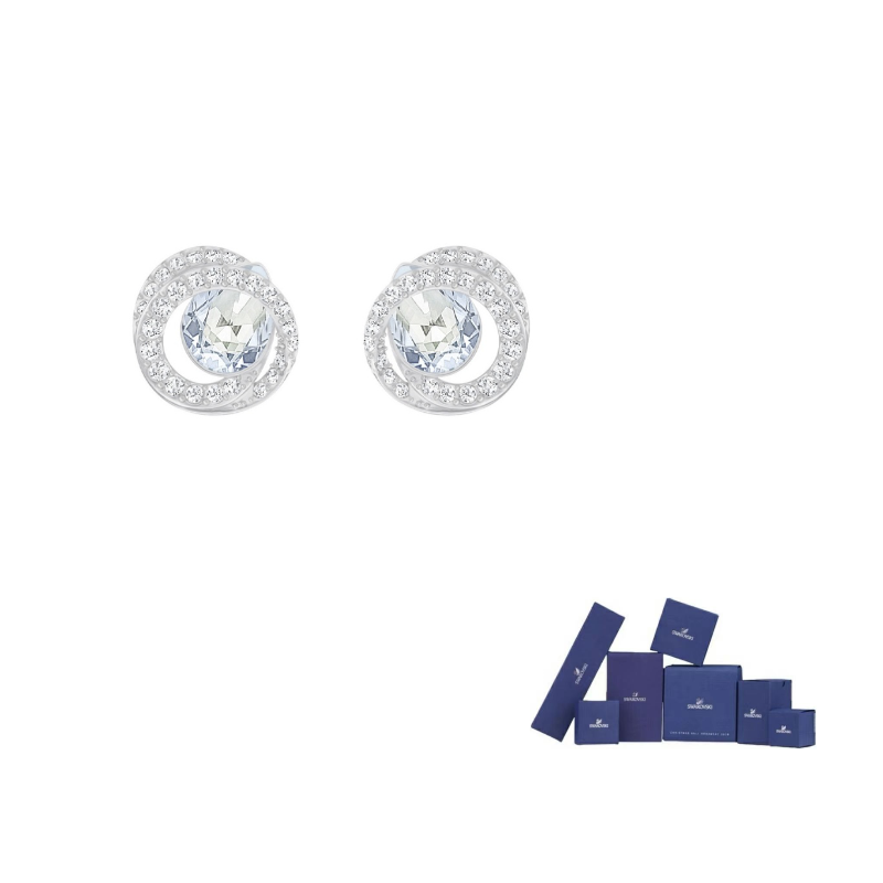 

Swarovski Серебряные серьги с искусственными кристаллами Women's Silver