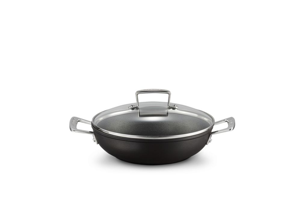 

Le Creuset 51107280010502 профессиональная алюминиевая кастрюля со стеклянной крышкой 28 см