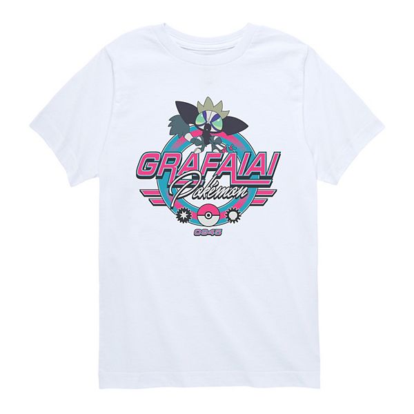 

Футболка с принтом Pokémon Grafaiai для мальчиков 8-20 Licensed Character, White
