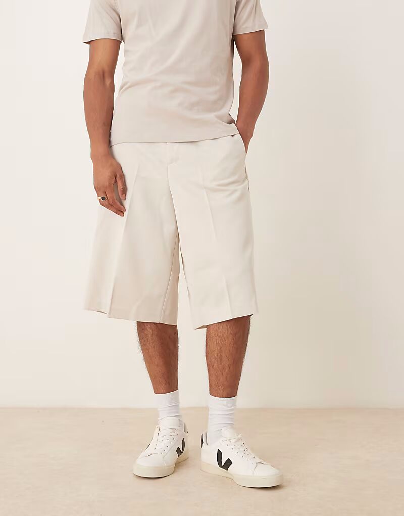 

Элегантные шорты-бермуды свободного кроя с эластичной талией Asos Design