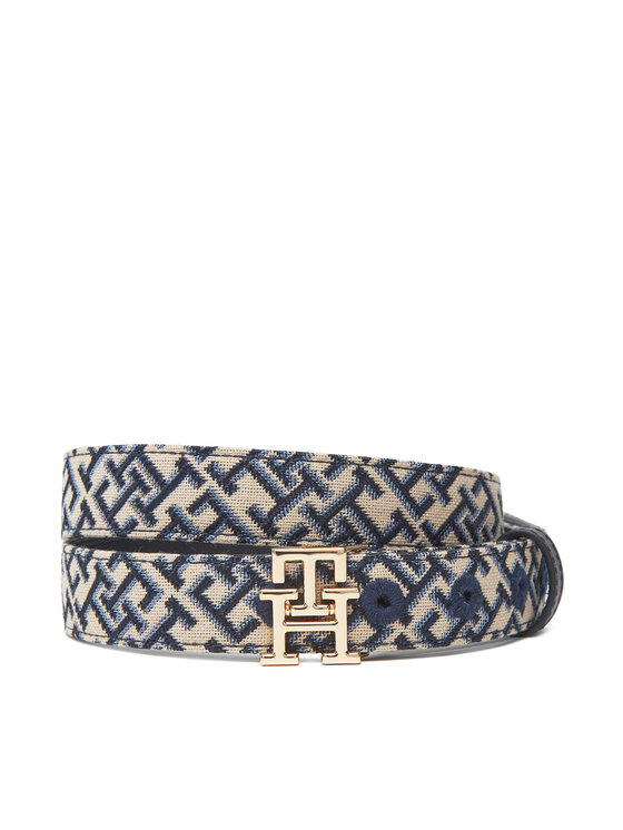 

Женский ремень Th Jacquard 2.5 AW0AW17497 Tommy Hilfiger, мультиколор
