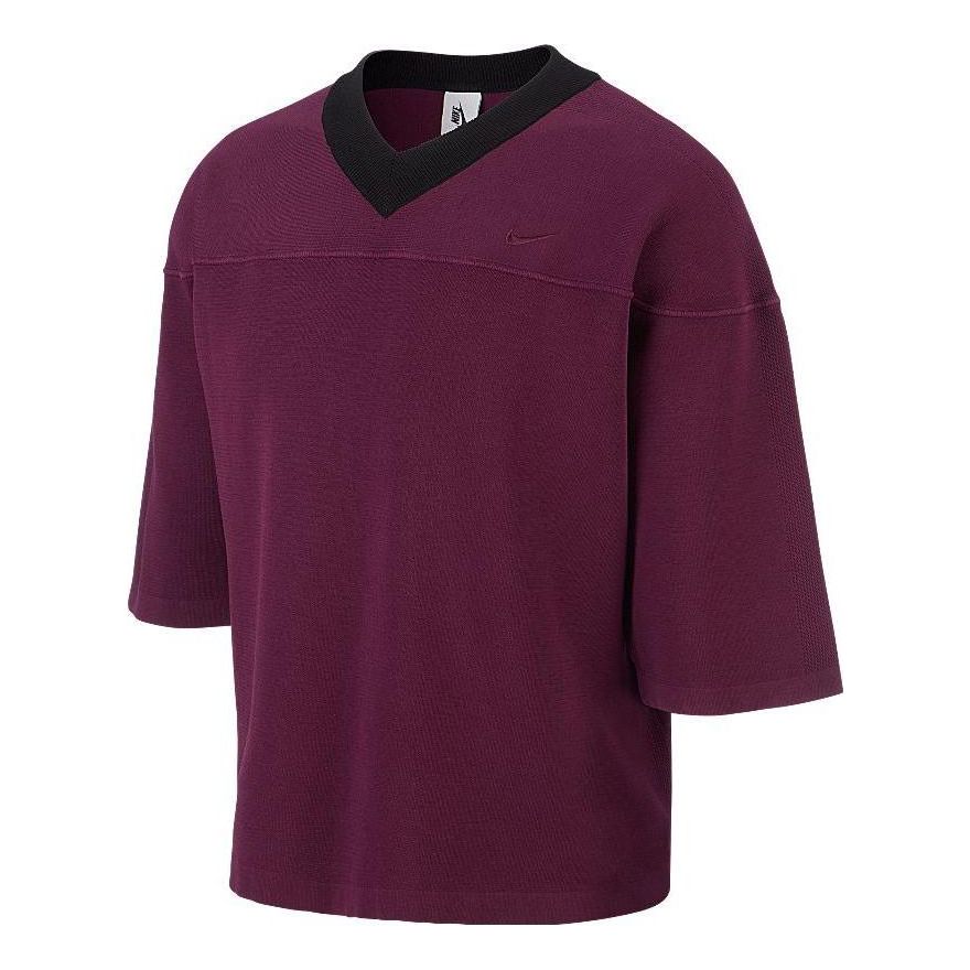 

Спортивный топ Nike Lab Italy Collection Knit Jersey Bordeaux BV0978-609, красный