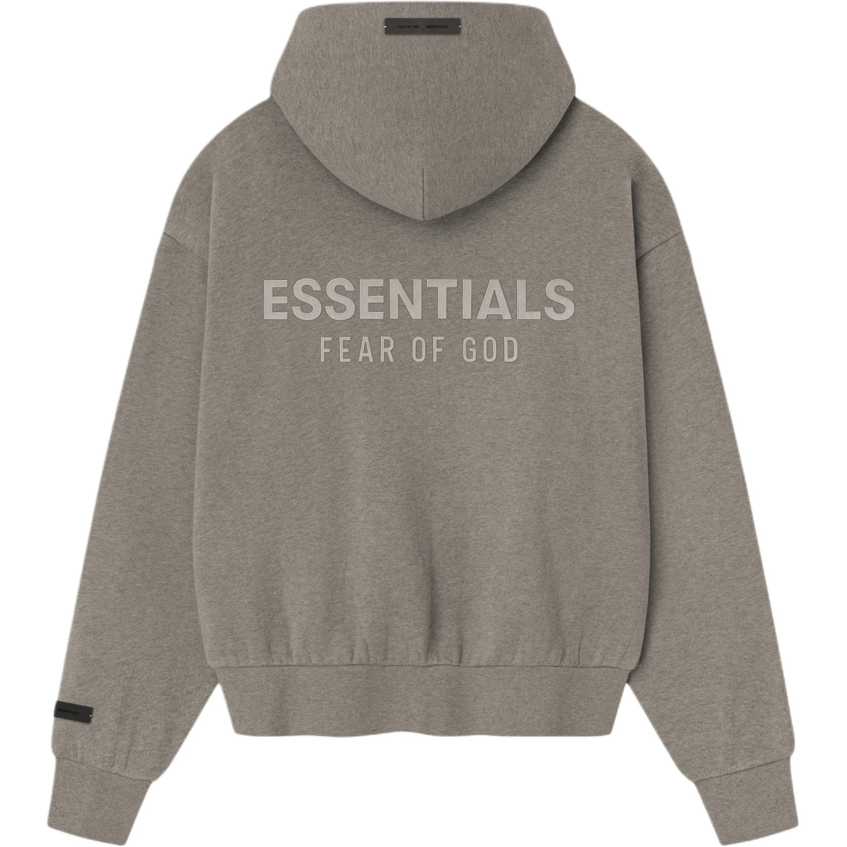 

Толстовка на молнии из флиса Fear Of God Essentials, серый