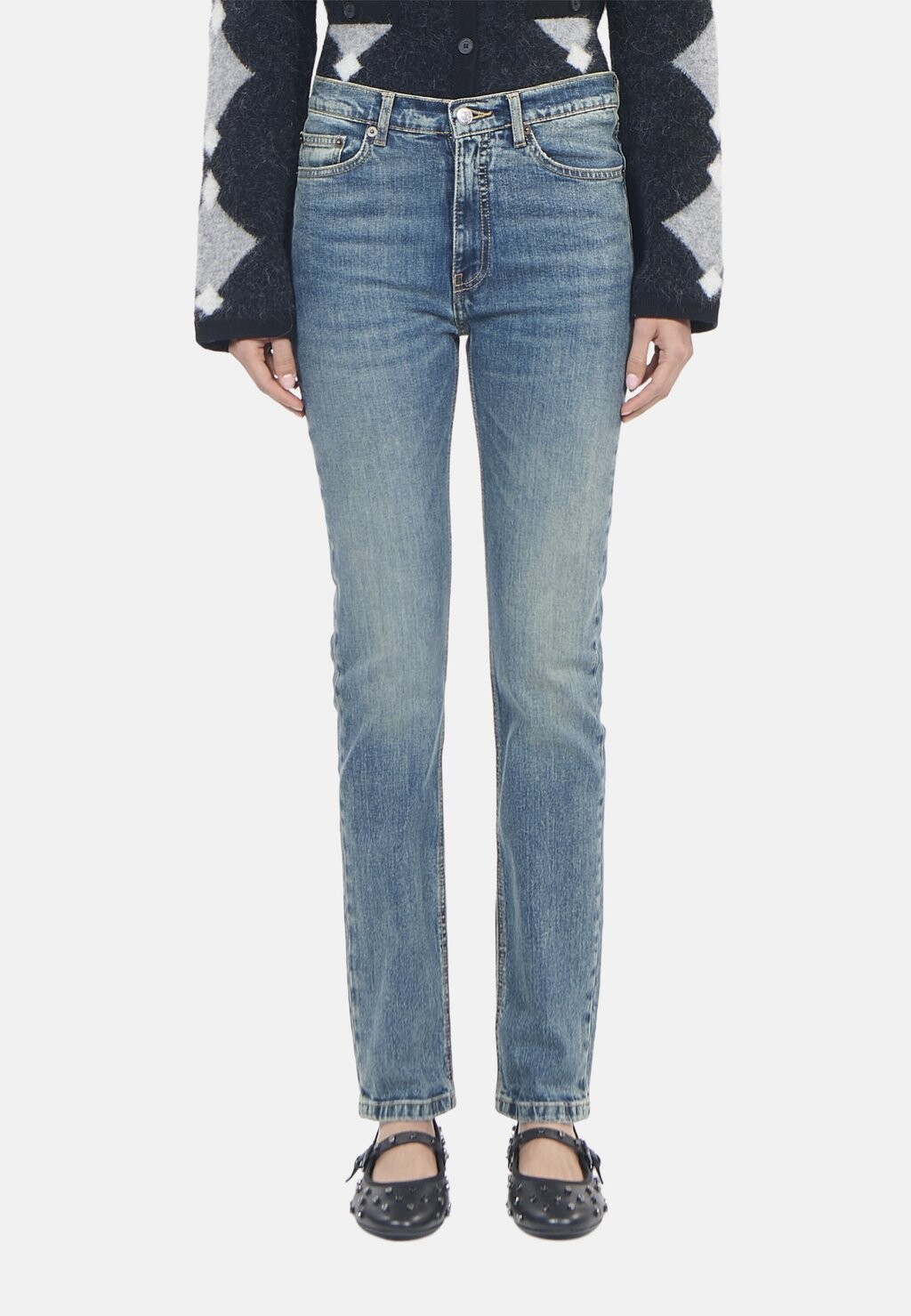

Джинсы узкого кроя SLIM The Kooples, синий