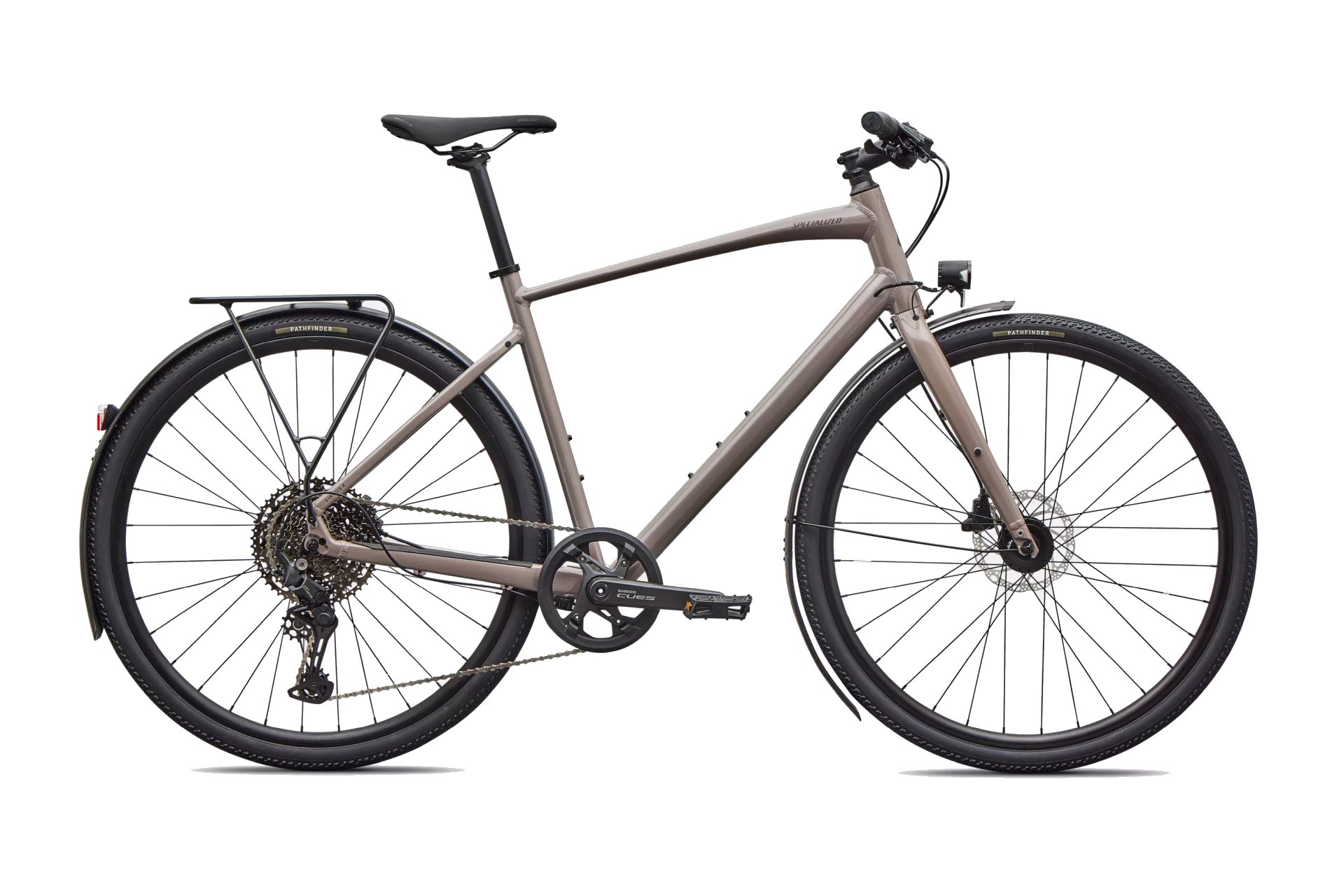 

Трекинговый велосипед Specialized Sirrus x 3.0 eq - 28 дюймов - diamant - 2026, beige | dsrtmet/nblmet