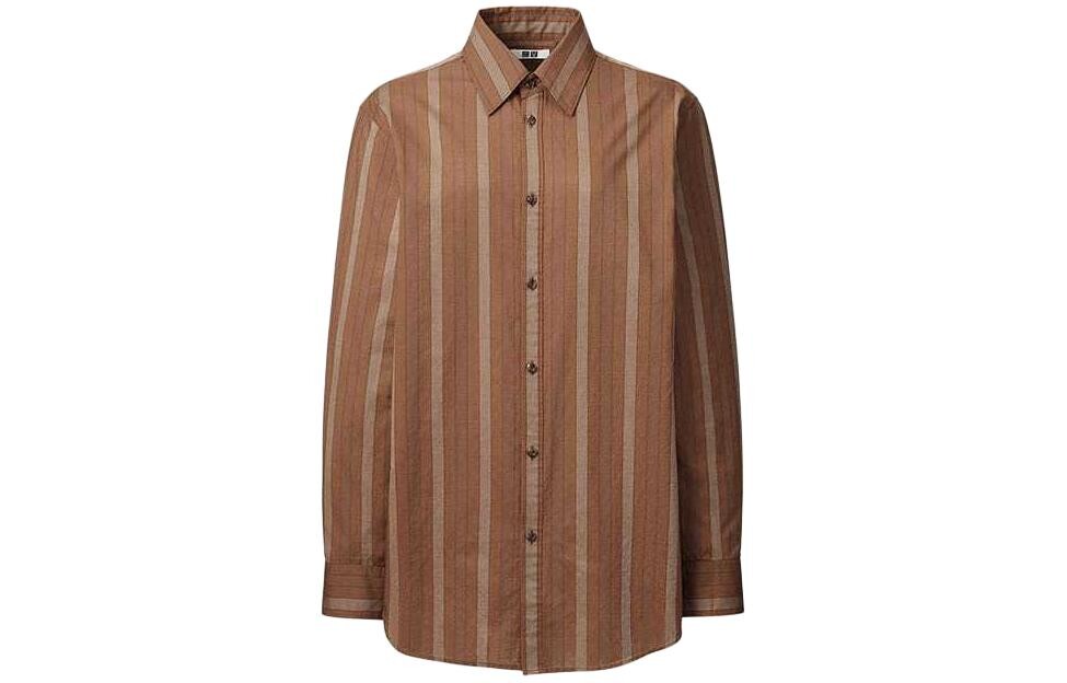 

Женская рубашка U Collection, светло-коричневая Uniqlo