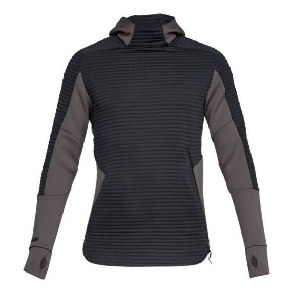 

Толстовка move elite hoodie 'black grey' Under Armour, серый