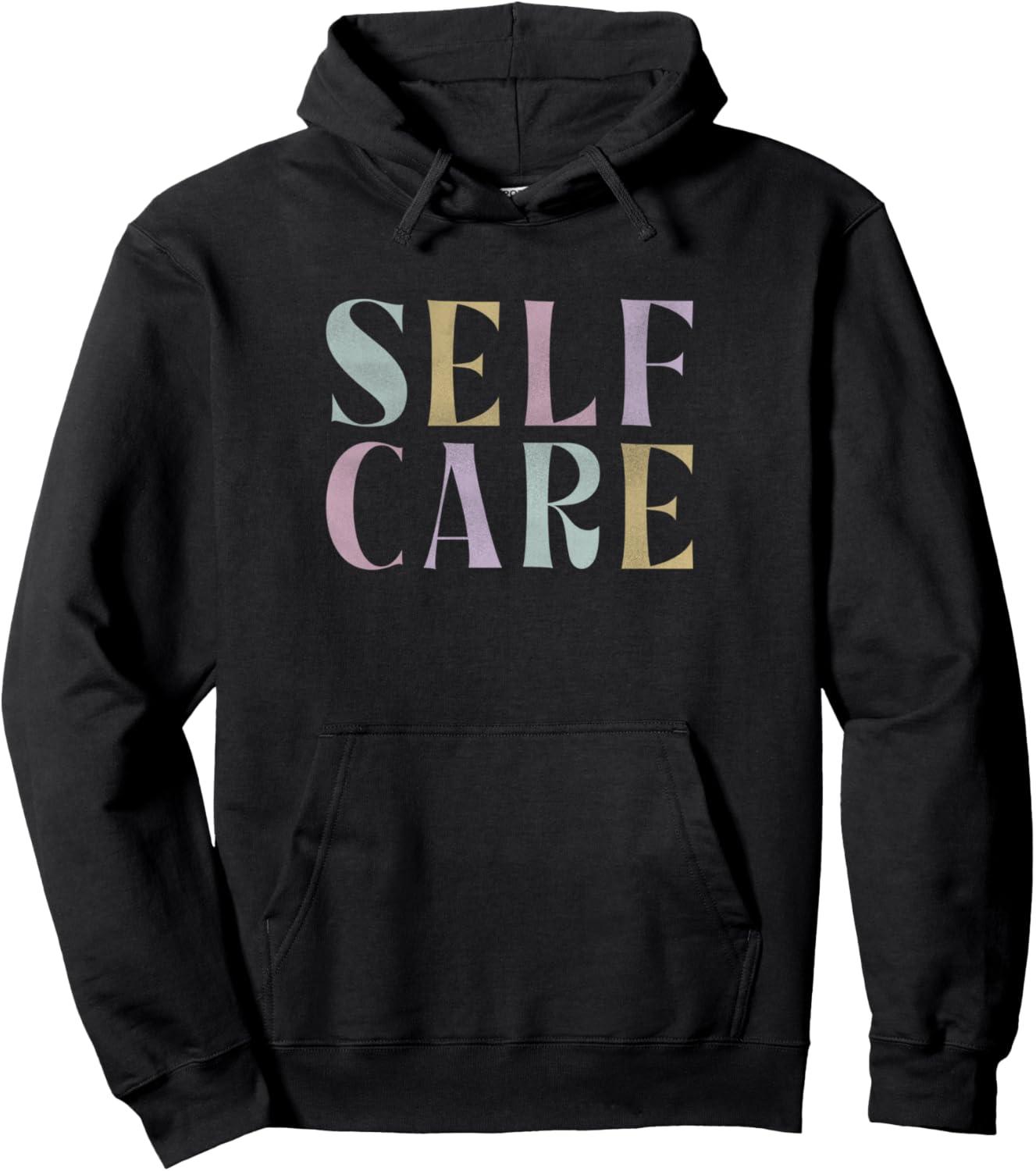 

Худи с надписью «Self Care Word Stack», черное Trendy Apparel, Черный, Худи с надписью «Self Care Word Stack», черное Trendy Apparel