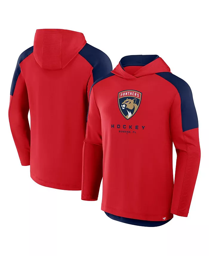 

Мужская красная переходная толстовка с капюшоном Florida Panthers Meta Game Fanatics