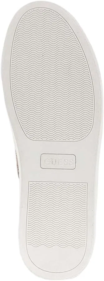 Мужские кроссовки Guess Jeans Fmttog Ell12, Wbeib White Beige Brown — фото 2
