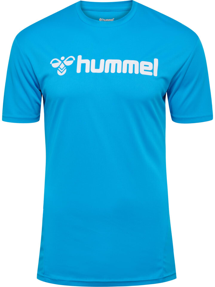 

Спортивная футболка Hummel S/S Hmllogo Multisport Erwachsene, цвет diva blue