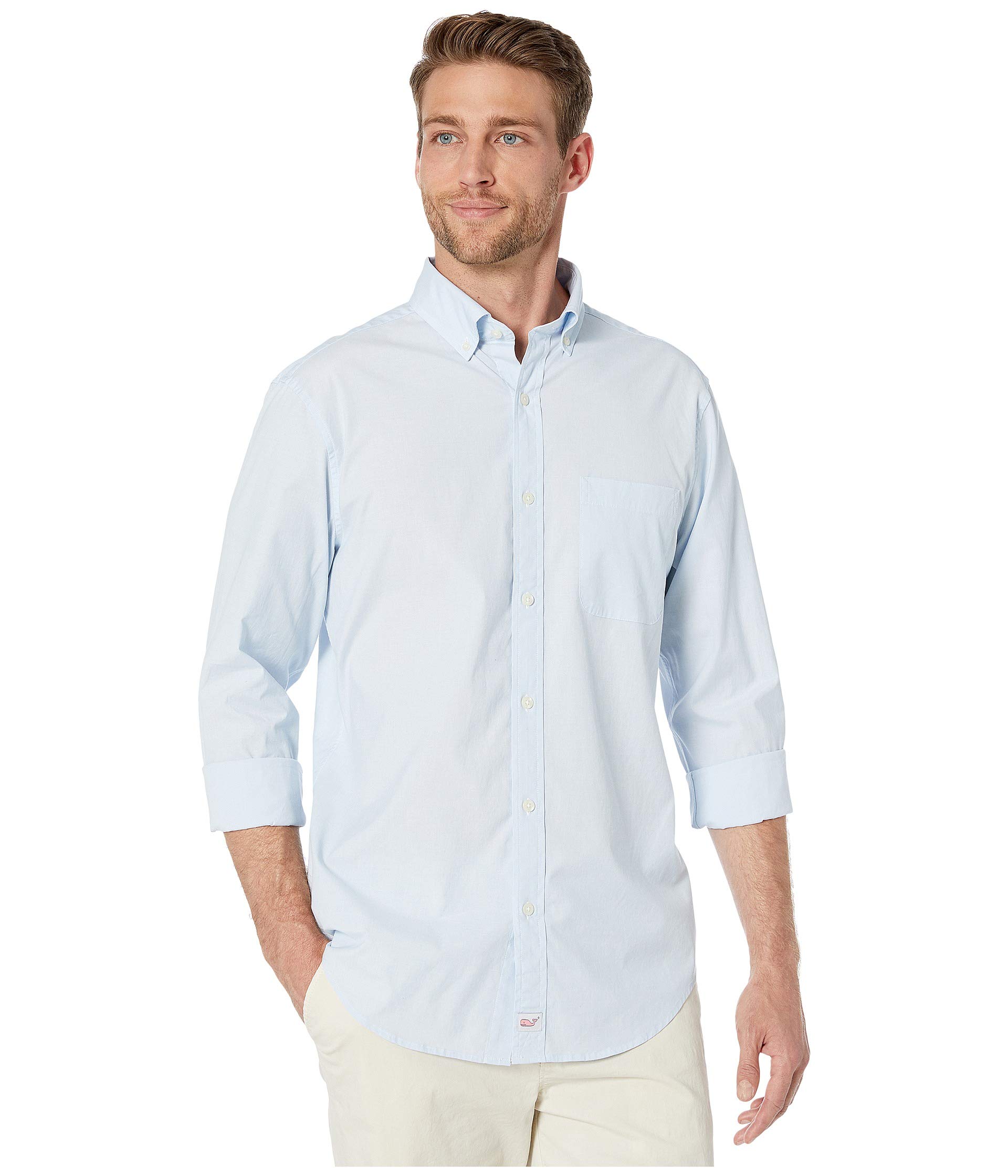 

Рубашка Vineyard Vines End On End Classic Murray Shirt, Jake Blue
