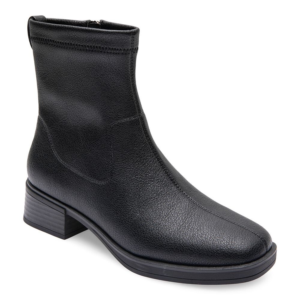 Женские эластичные ботильоны для верховой езды Aerosoles Dazzy, цвет Black Pebbled Stretch