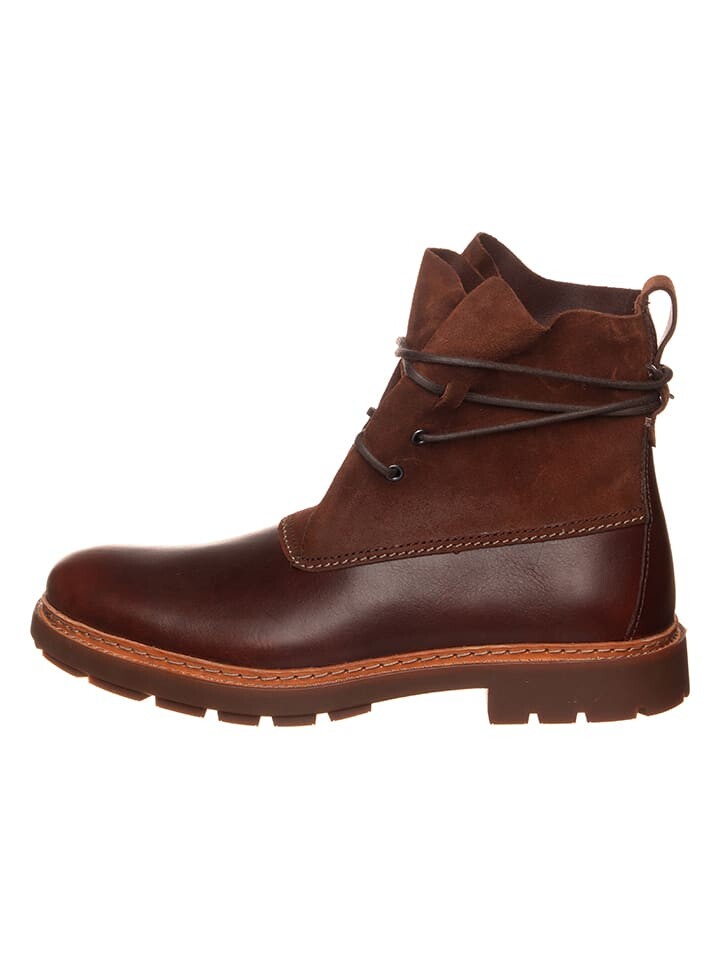 

Сапоги Clarks Leder-Boots Trace Duck, коричневый