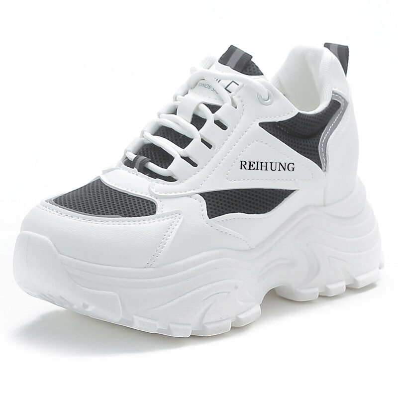 

Кроссовки REIHUNG Chunky Sneakers Women's Low-top, белый