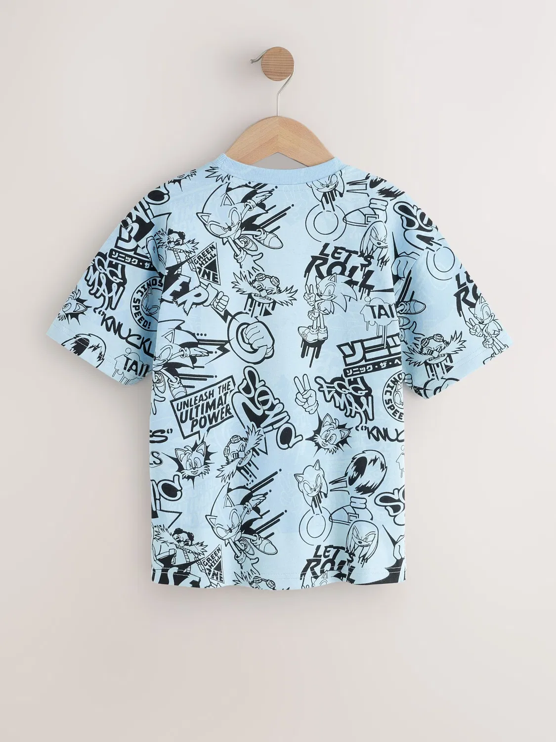 Футболка 'Sonic' Next, Royal Blue/Light Blue — фото 2
