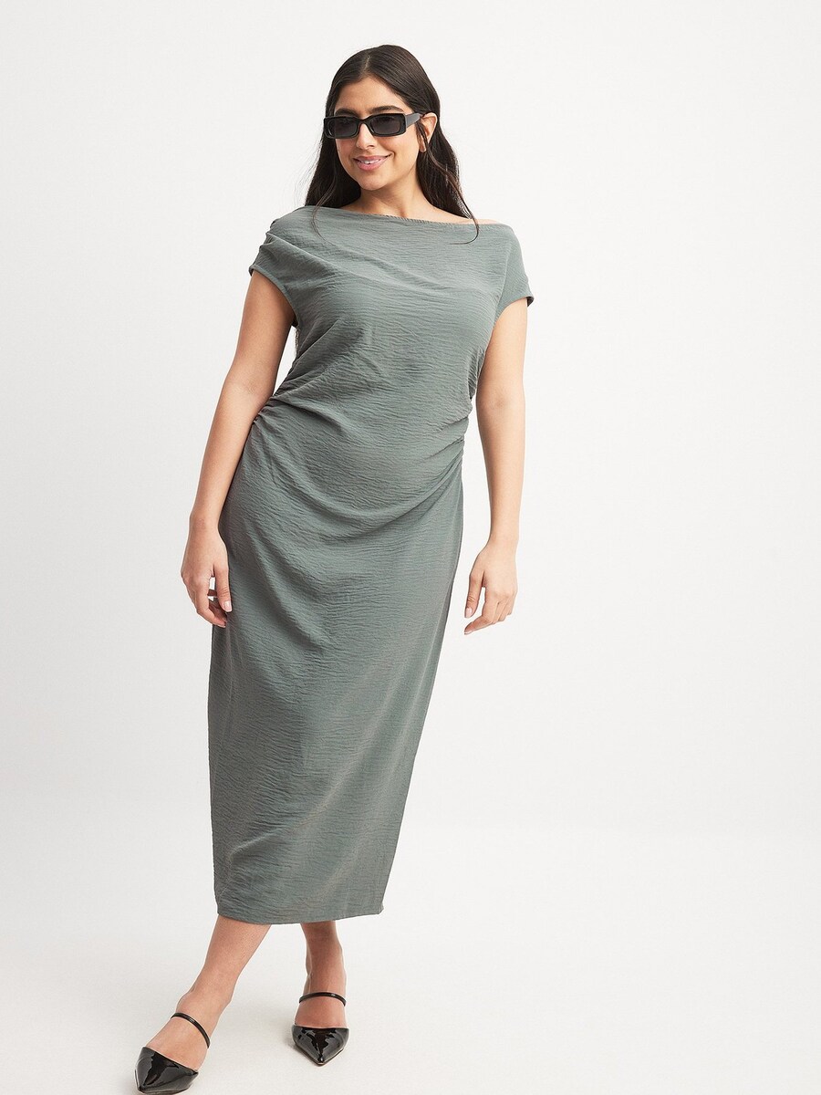 

Платье макси NA-KD Dress, серый