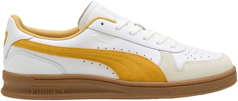 

Мужские кроссовки PUMA для помещений с шнуровкой, повседневные - белые