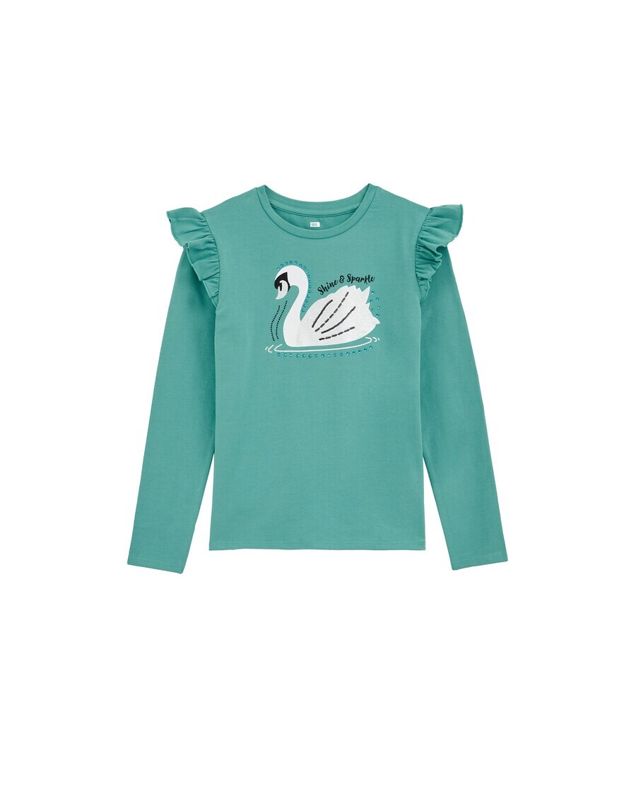 

Лонгслив WE Fashion Shirt, светло-зеленый