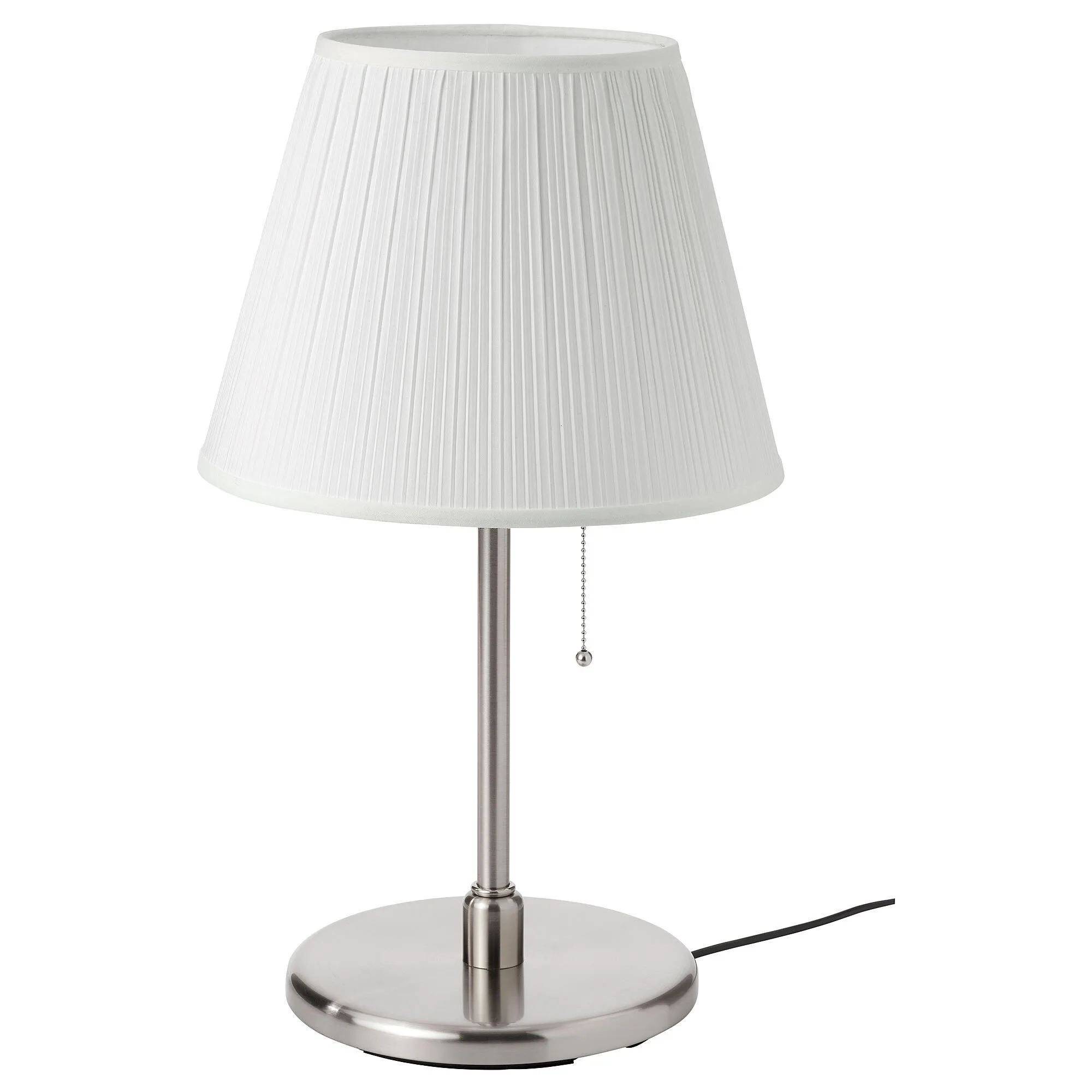 

Абажур, белый/никелированный MYRHULT/KRYSSMAST IKEA