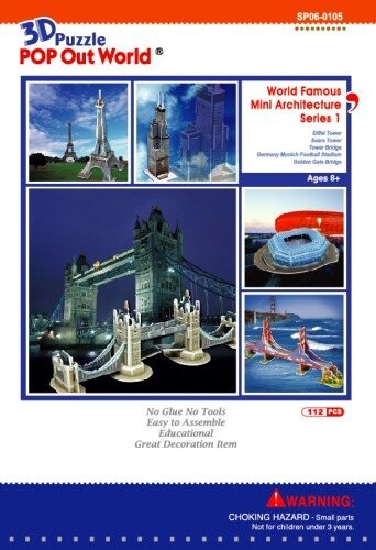 

3D-пазл Мировая архитектура I Wilga