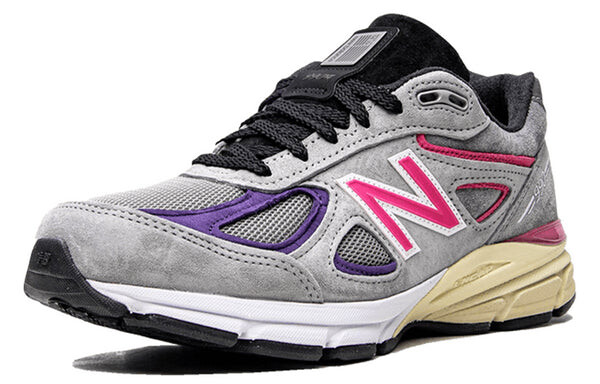 Кроссовки x kith x united arrows & sons 990 v4 New Balance, серый — фото 2