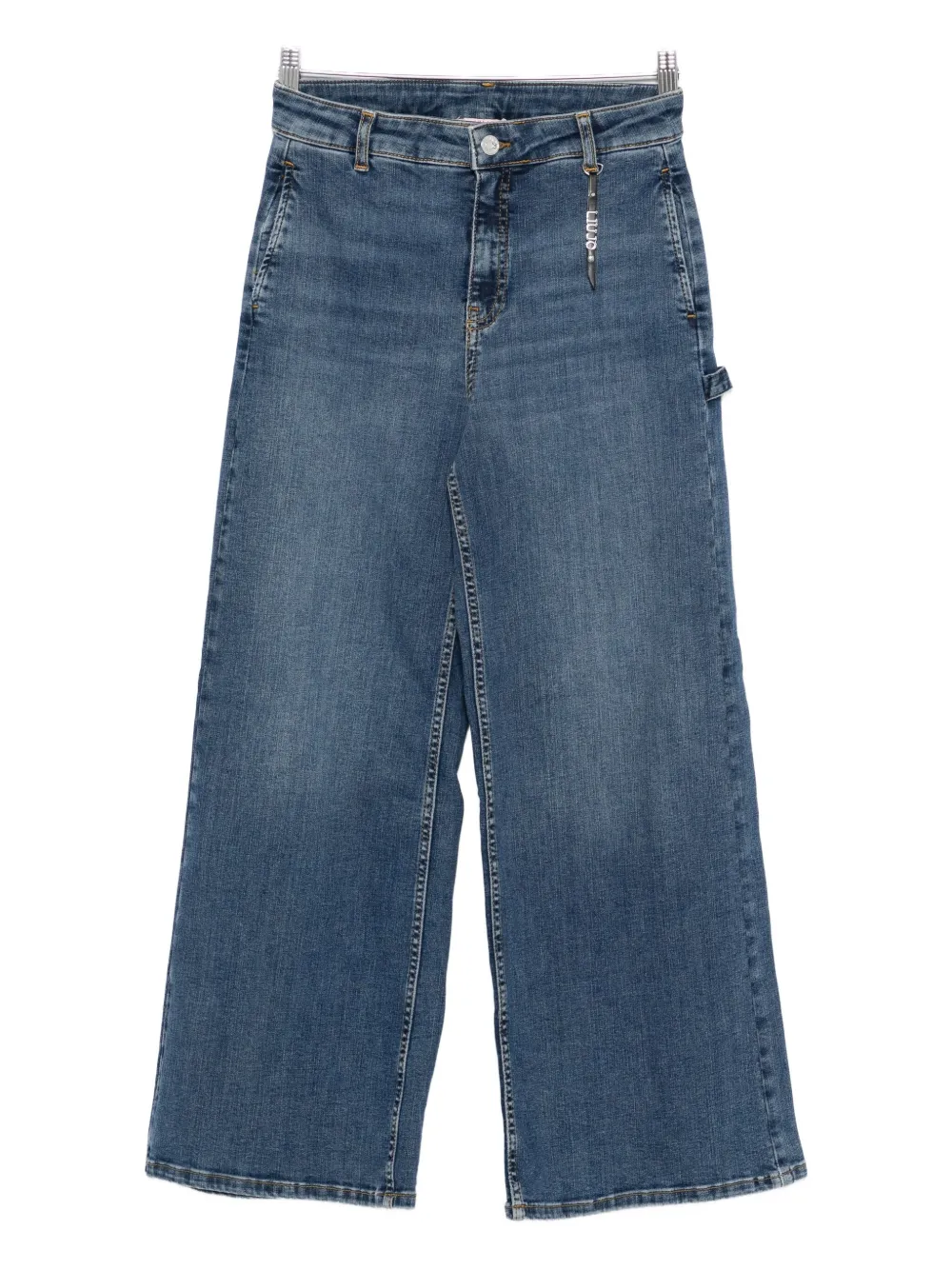 

Джинсы с подвеской-логотипом Liu Jo, синий