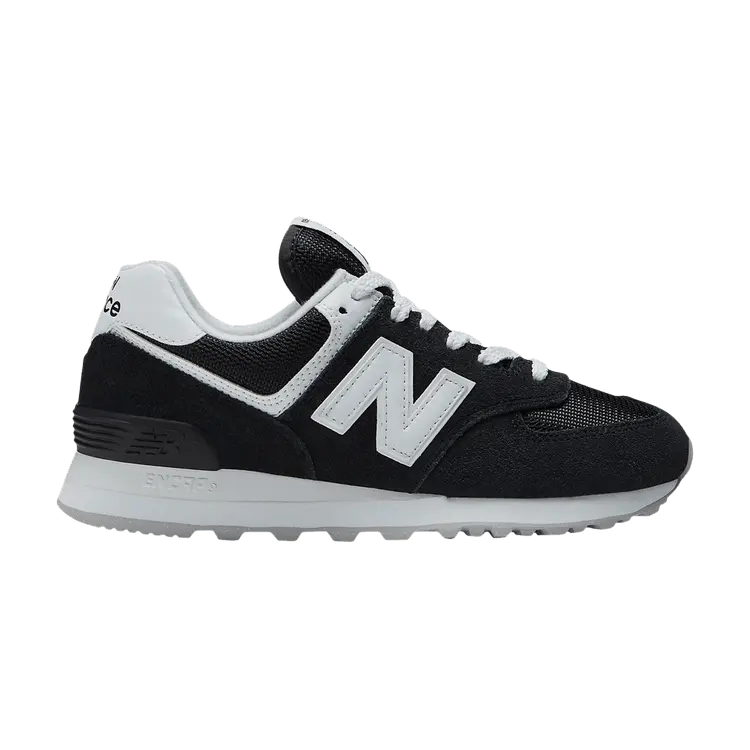 

Кроссовки New Balance Wmns 574 Black White, черный