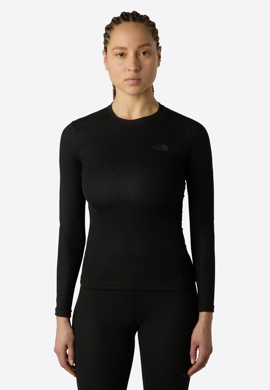 

Топ The North Face W EASY L/S CREW NECK, Tnf Black/Black