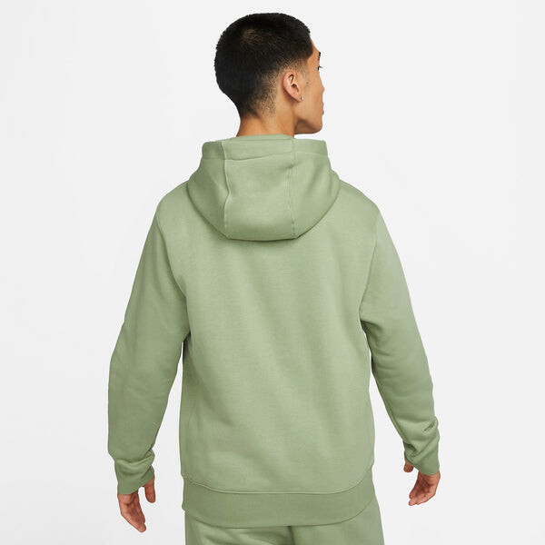 Куртка Nike Sportswear Club Fleece Full-Zip Hoodie 'Green', зеленый — фото 3