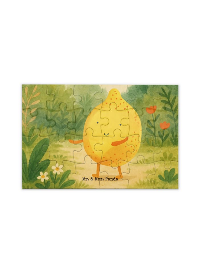 

Mr. & Mrs. Panda Головоломка «Лучшие друзья: лимонный дизайн» без слов, написанных белым цветом