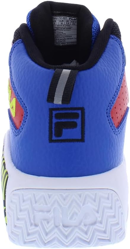 Кроссовки Fila Unisex-Child Kid's Fila Mb, черный/красный — фото 4