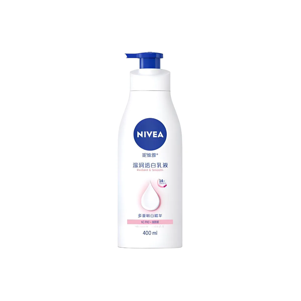 NIVEA Увлажняющий прозрачный лосьон для тела теплый и гладкий 400 мл + 200 мл, 400ml+200ml — фото 2