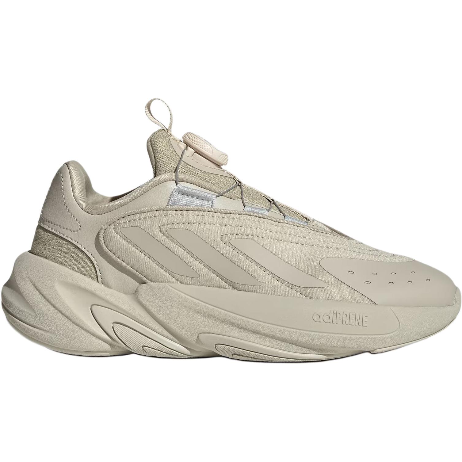 Ozelia низкие детские повседневные кроссовки light sesame gray unisex Adidas Originals, серый — фото 3