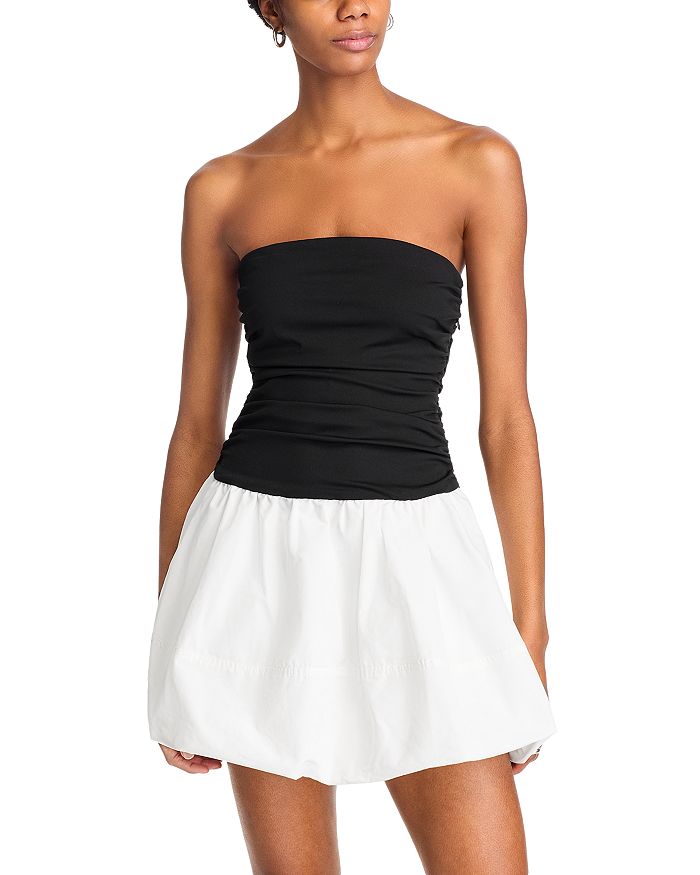 

Амари Мини-платье с защипами STEVE MADDEN, черный